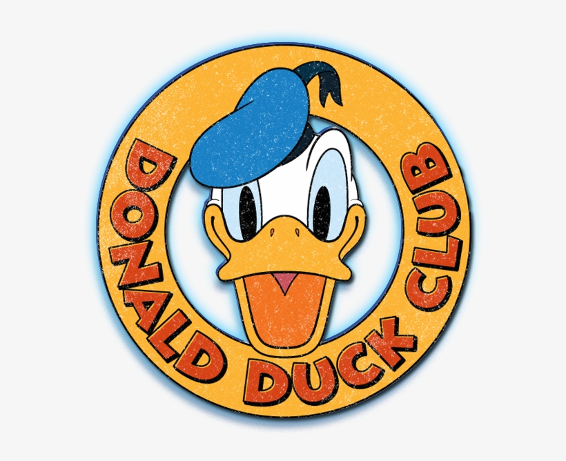 Donald Duck Club By Louie Mantia ⚓ ☆ Disney Duck, Disney - The Walt Disney Company, transparent png download
