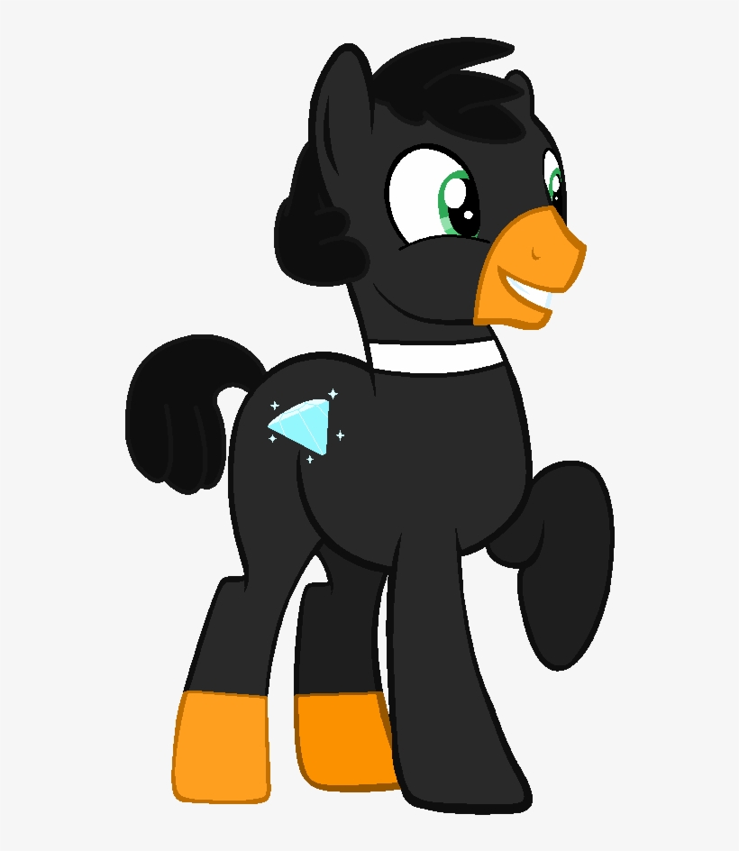 Harmony Bunny, Daffy Duck, Looney Tunes, Ponified, - Looney Tunes Pony, transparent png download