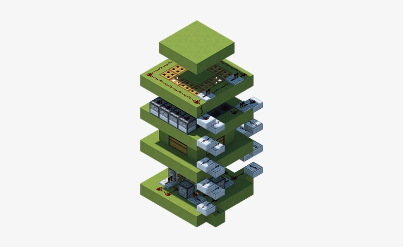 Now To Lure In Mobs, Build A Platform Three Block Spaces, transparent png download