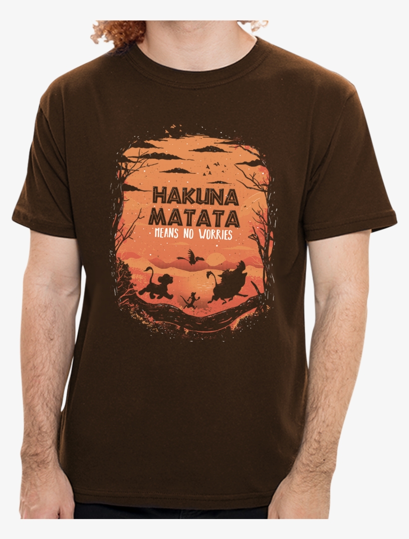 Camiseta Hakuna Matata, transparent png download