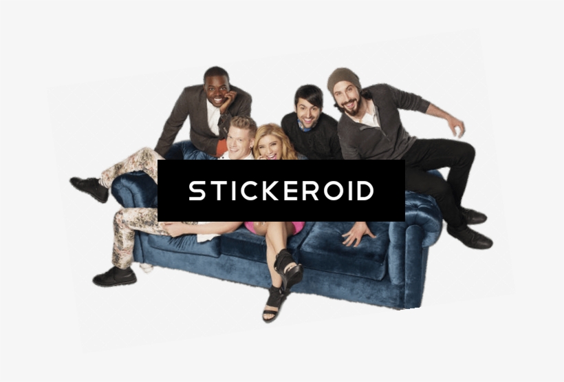 Pentatonix On The Sofa, transparent png download