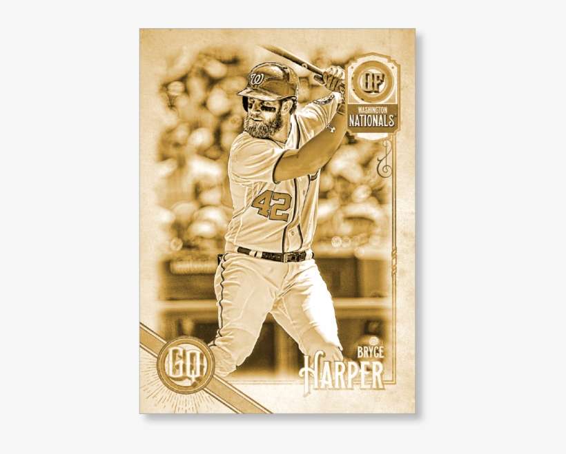 Bryce Harper 2018 Topps Gypsy Queen Baseball Jackie, transparent png download