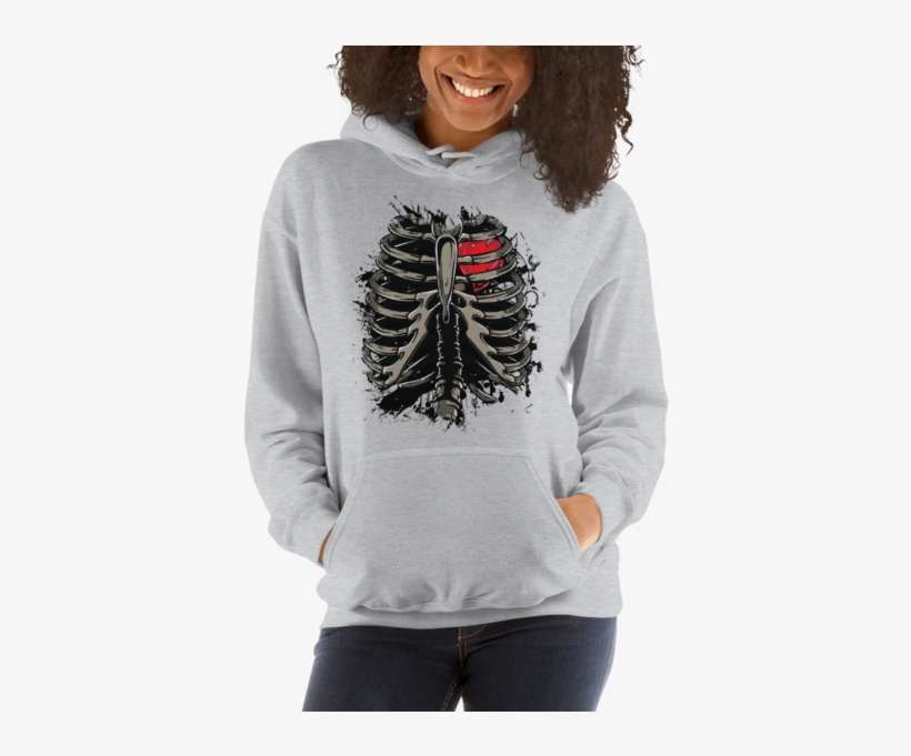 Ribcage Hoodie, transparent png download