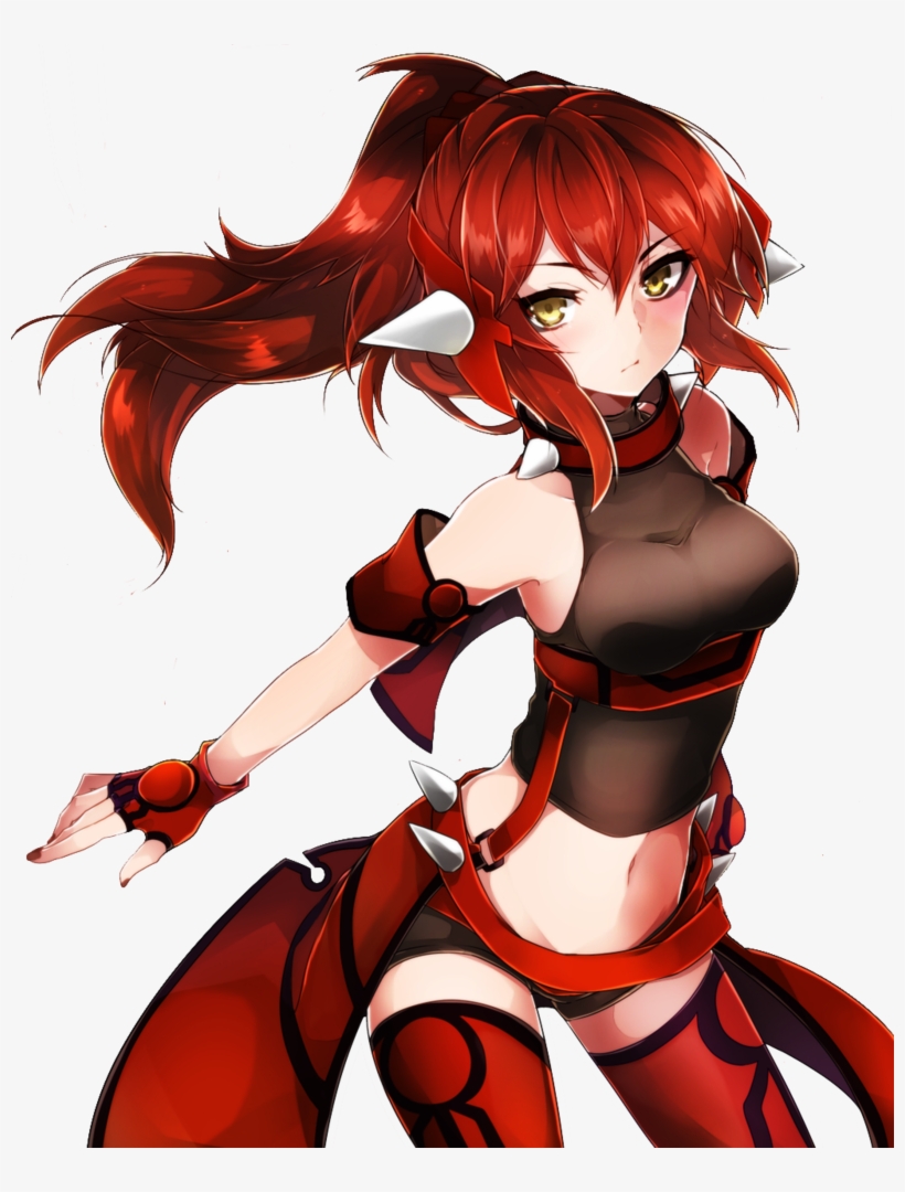 Groudon Gijinka By Takeshima Nia Render By Bencdp-d8fyupj, transparent png download