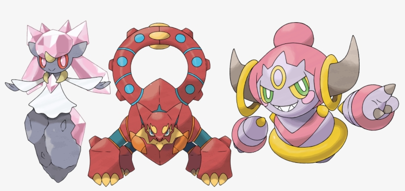 Neue Infos Zu Diancie, Volcanion Und Hoopa Neue Infos, transparent png download