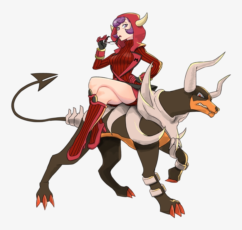 Houndoom, Kagari, And Mega Houndoom And Etc) Drawn, transparent png download