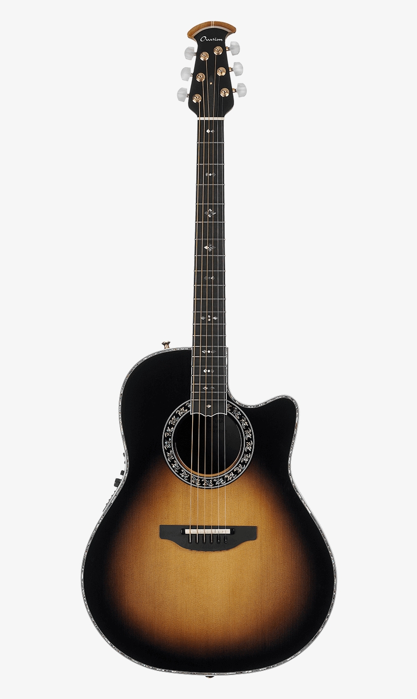 Ovation Electric Guitars Custom, transparent png download