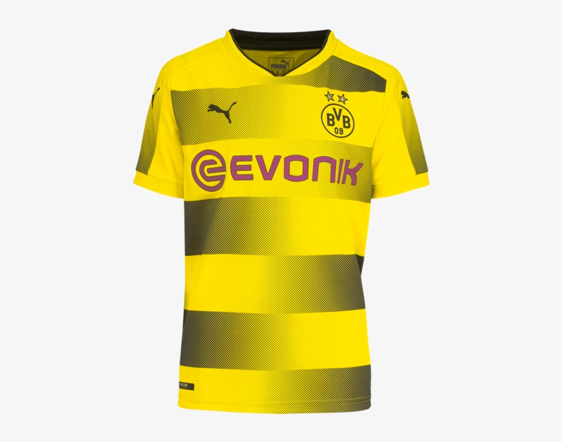 Puma Borussia Dortmund Youth Home Jersey 17/18, transparent png download