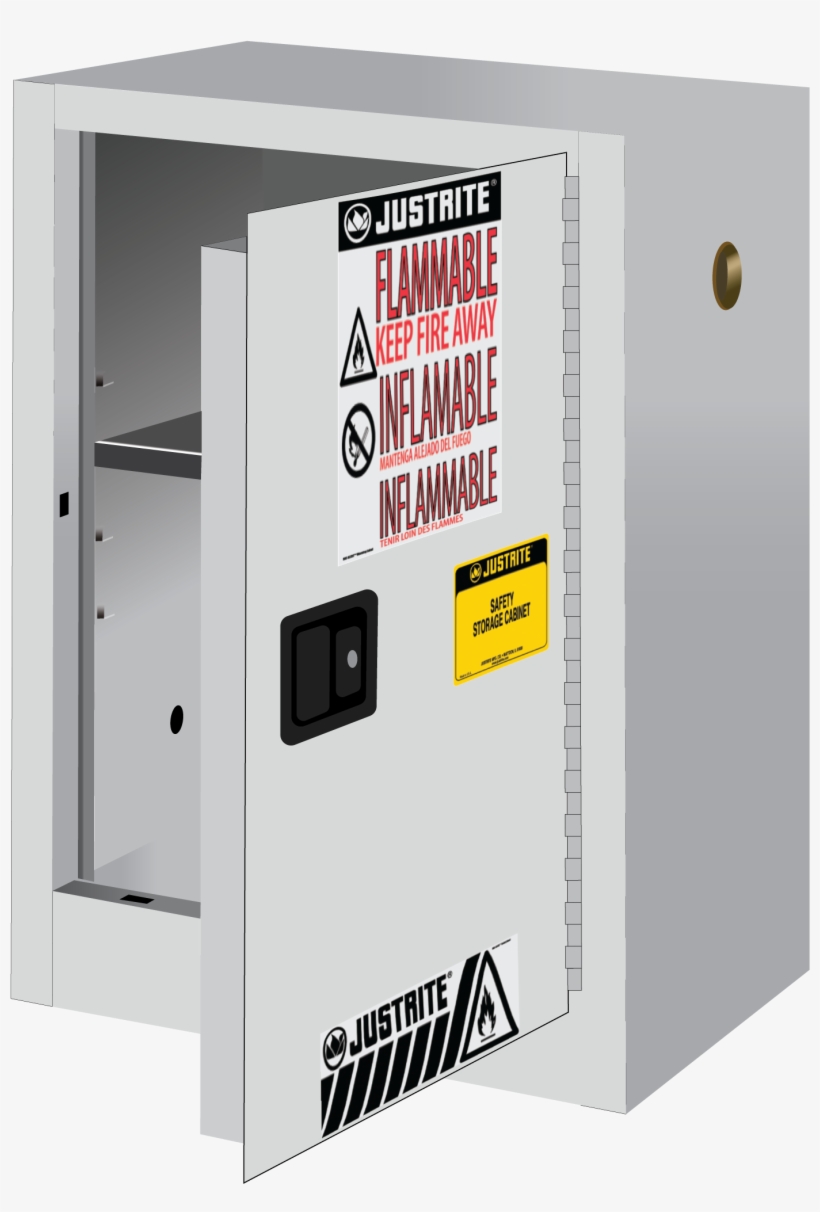 Sure-grip® Ex Compac Flammable Safety Cabinet, 12 Gallon,, transparent png download