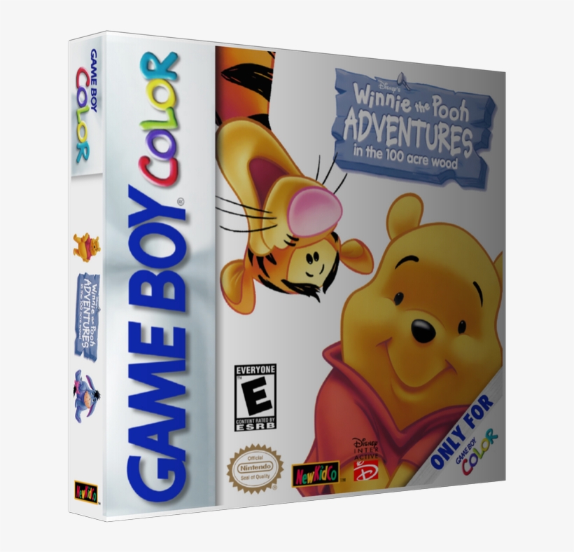 Gameboy Color Winnie The Pooh Andventures In The 100 PNG Image ...