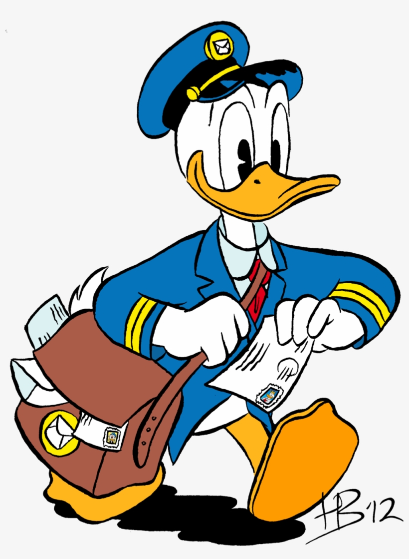 Donald Duck Png - Imagenes De Carteros Animados, transparent png download