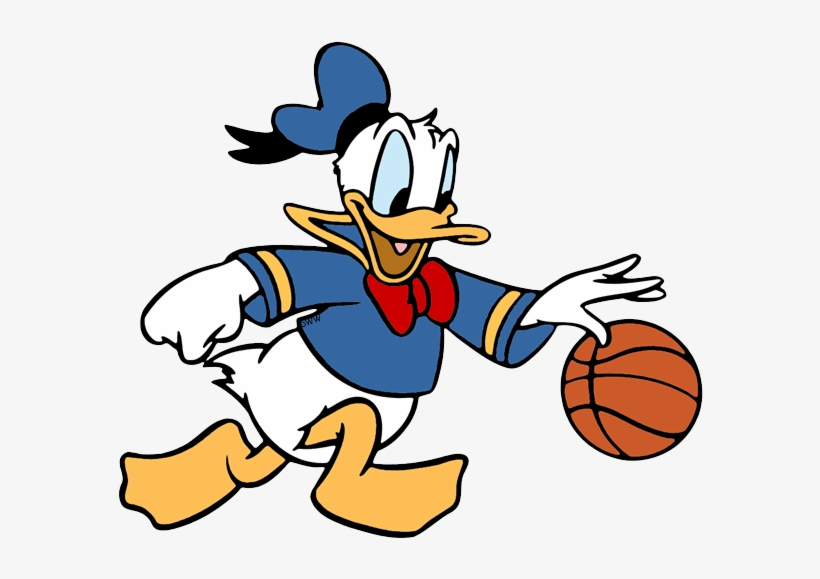 Donald Duck Mickey Mouse Daisy Duck Minnie Mouse - Donald Duck Playing Soccer, transparent png download