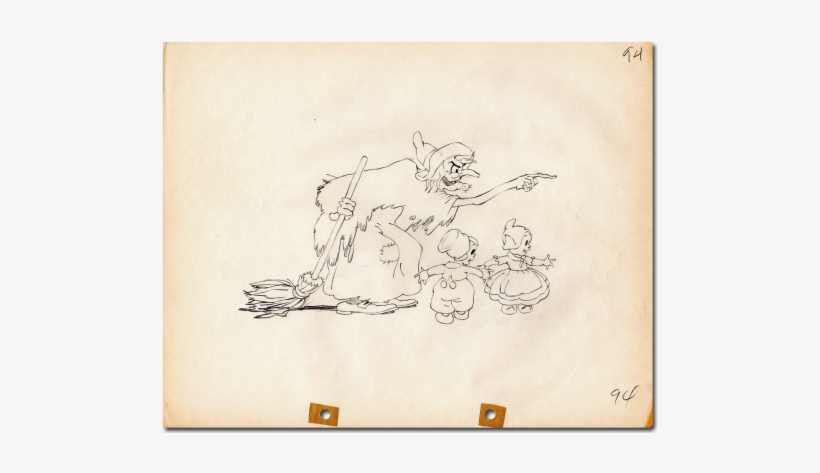 Babes In The Woods - Sketch, transparent png download