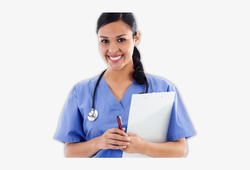 Nurse In Scrubs, transparent png download