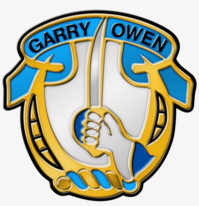 Yankees Png - Garry Owen Unit Crest, transparent png download