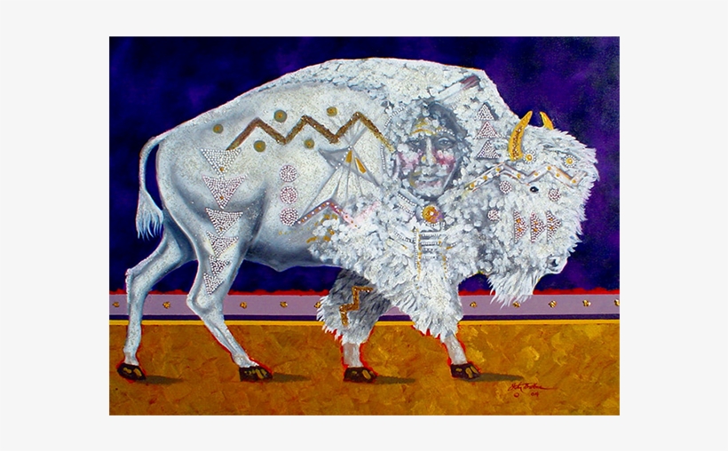 Sacred White Buffalo - White Buffalo, transparent png download