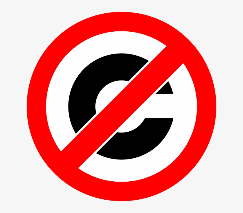 Copyright Free Pictures Crafts Clipart Images - Anti Copyright Symbol, transparent png download