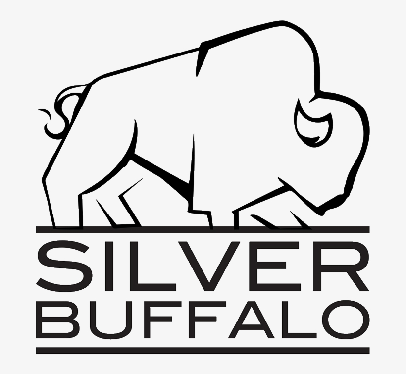 Silver Buffalo Logo - Line Art, transparent png download