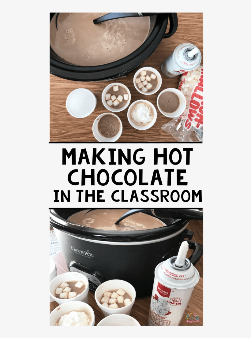 Making Hot Chocolate In The Classroom - Classroom, transparent png download