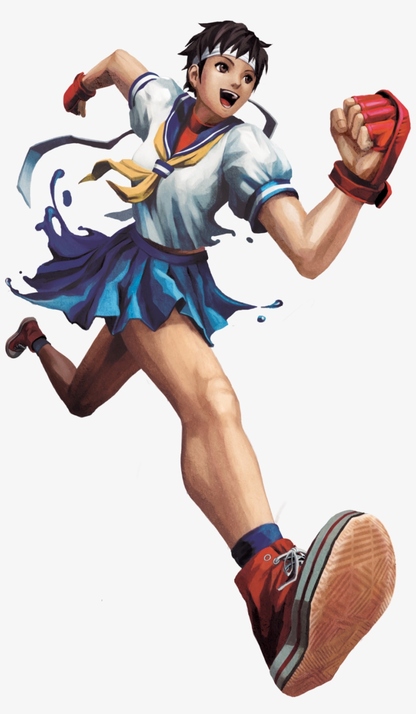 Sakura - Sakura Street Fighter Png, transparent png download