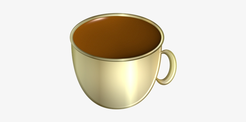 Cup Coffee Hot Brown Drink Sweet Mug Caffe - Brown Drink Clip Art, transparent png download