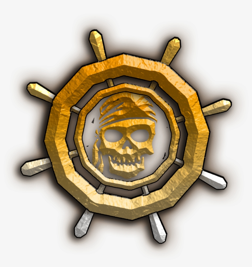 The Legend Of Pirates Online Logo - Emblem, transparent png download