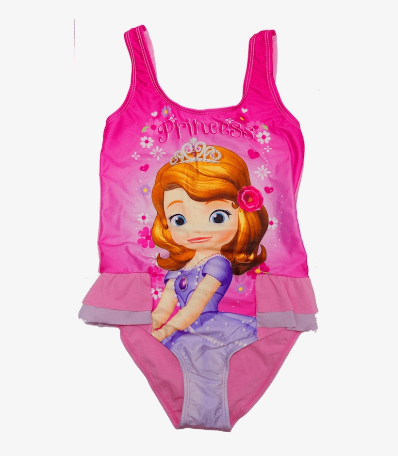 Dora Swim Suit Girl - Disney Sofia The First Sticker Book, transparent png download