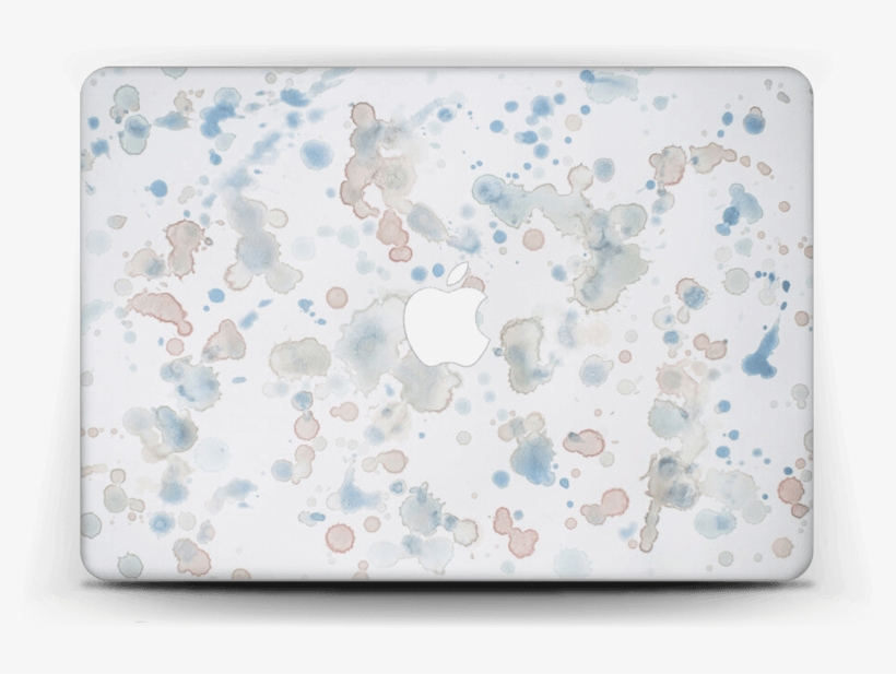 Lovely Watercolor Splash Skin For Your Laptop - Watercolor Painting, transparent png download