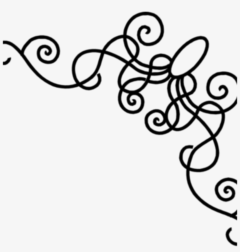 Border Bear Hatenylo Com Simple Panda Free - Black & White Corner Borders Clipart, transparent png download