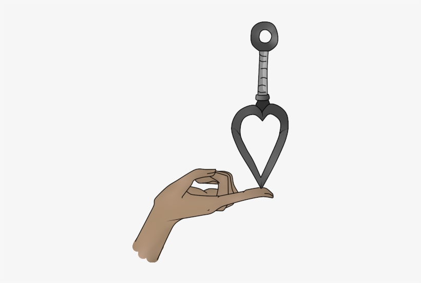 Heart Shrine Kunai - Heart, transparent png download