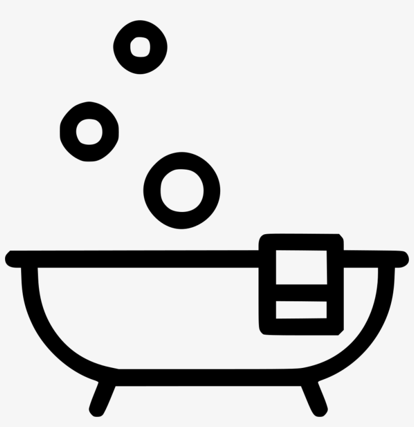 Bathtub Comments - Bathroom Icon Png, transparent png download