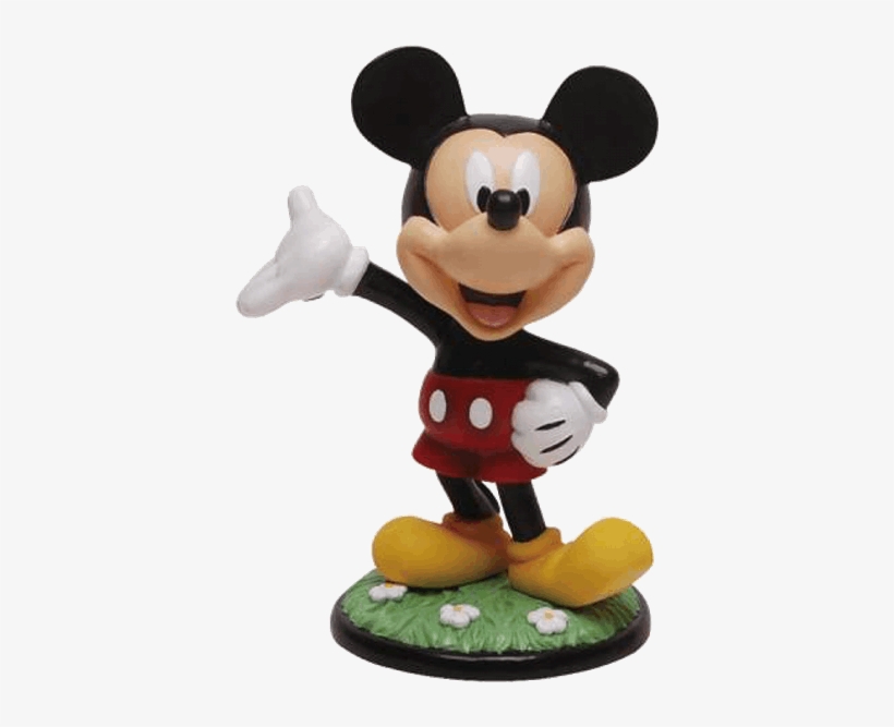 Disney - Vintage Mickey Bobble Figurine, transparent png download
