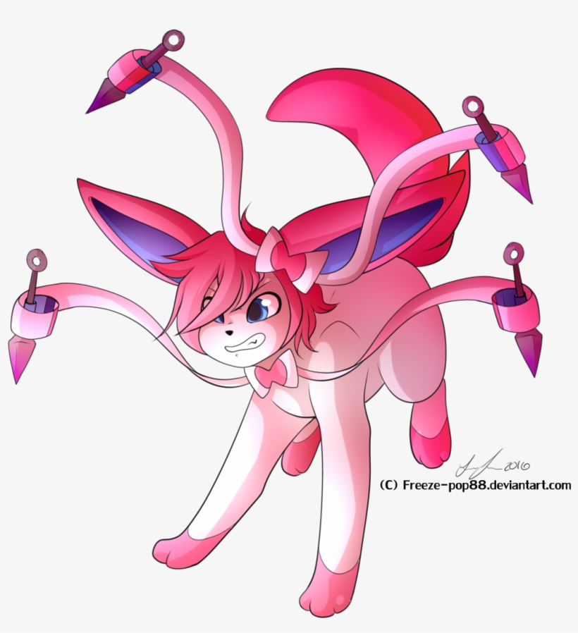 Luce With Kunai - Cartoon, transparent png download