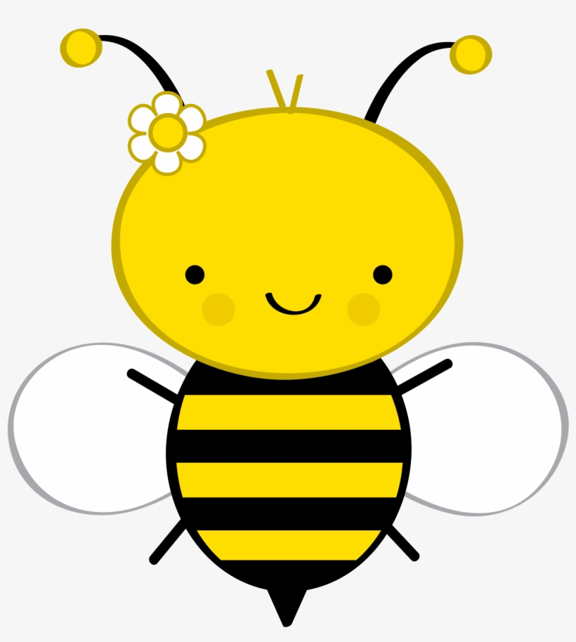 Abelhinhas - Bee-1 - Minus - Dibujos Para Imprimir - Bumble Bee Cartoon, transparent png download