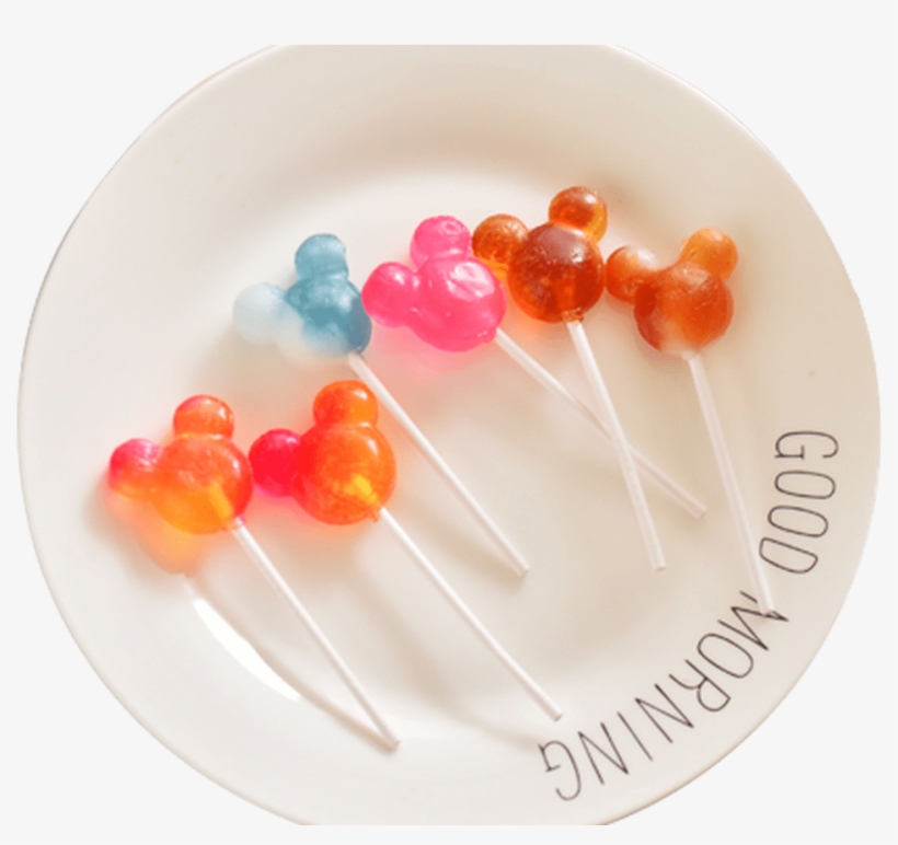 Mickey Mouse Lollipop Gift Mickey Head Shape Lollipop - Lollipop, transparent png download