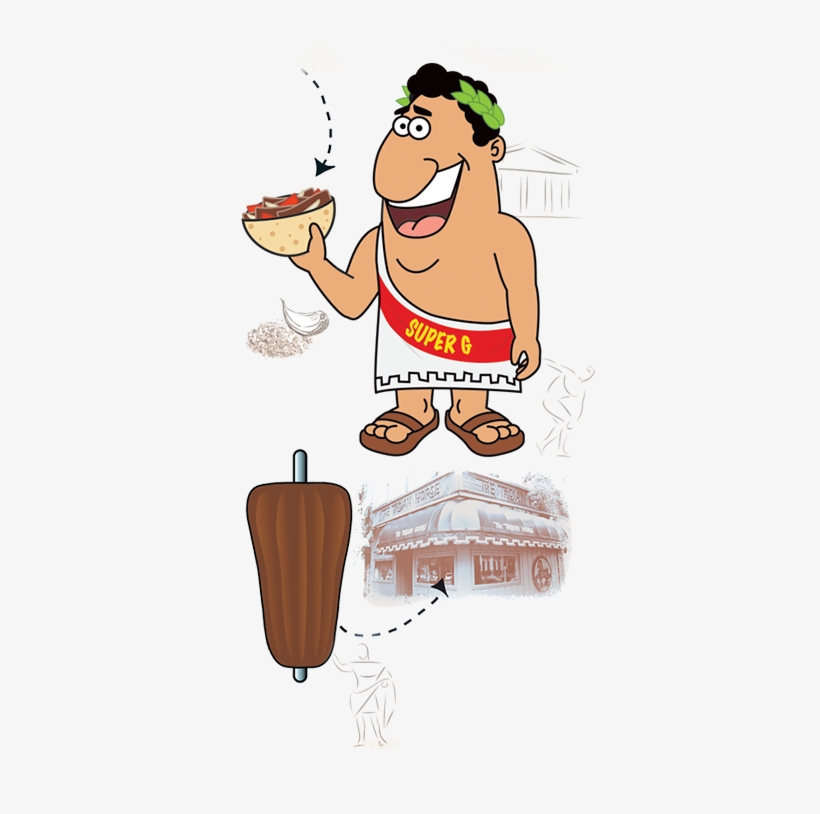 The Making Of A Trojan Horse Gyro Gyro Horse PNG Image Transparent