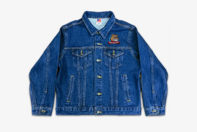 Mad Dog Classic Jean Jacket - Denim Classic Jacket, transparent png download