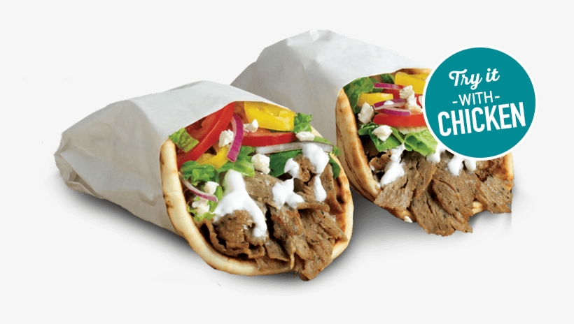 Enjoy The Gyro Flatbread For Just $1 On Wednesday, - Chicago-style Hot Dog, transparent png download