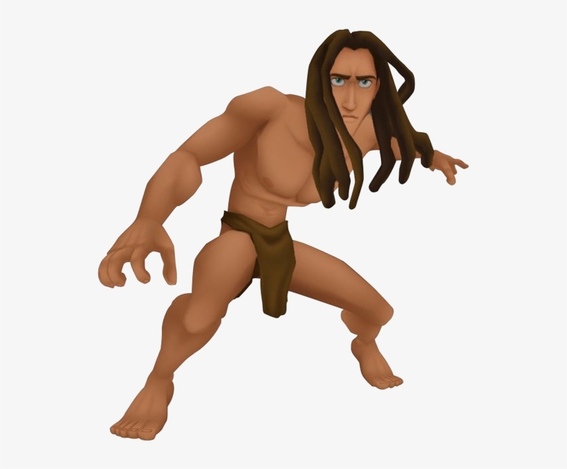 Tarzan - Tarzan Kingdom Hearts, transparent png download