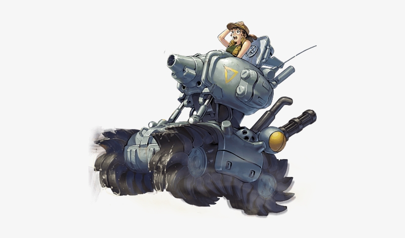 Fio - Metal Slug Tank, transparent png download