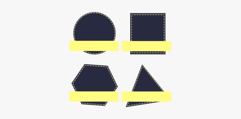 Simple Denim Label, Logo, Simple, Denim Png And Psd - Jeans, transparent png download