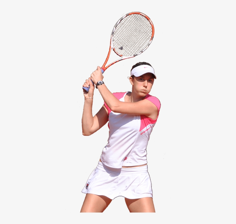 Tennis Player Woman Front - Symmetrical Bodies, transparent png download