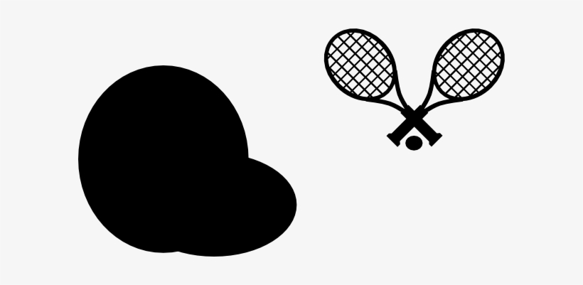 Tennis Racket Clip Art - Badminton Clipart Png Racket, transparent png download