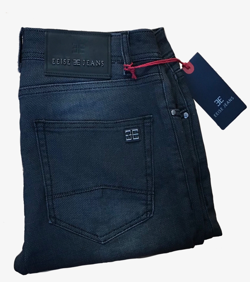 Men's Jeans Eeise Jeans Ej15 Slim Fit Black - Fashion, transparent png download