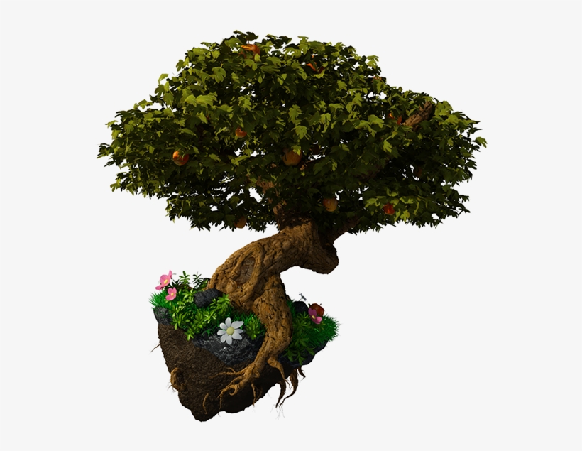 Png Black And White Download Tree On Student Show - Fantasy Tree Png, transparent png download