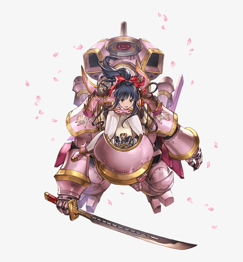Sakura Shinguji Granblue Fantasy - グラン ブルー ファンタジー サクラ, transparent png download