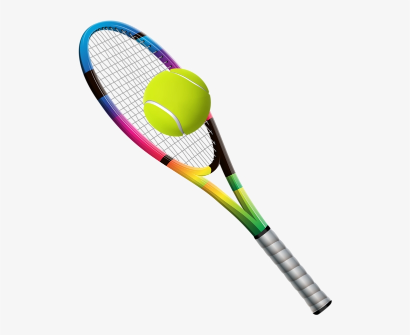 Picture Black And White Download Racket And Ball Transparent - Tennis Racket Transparent Background, transparent png download