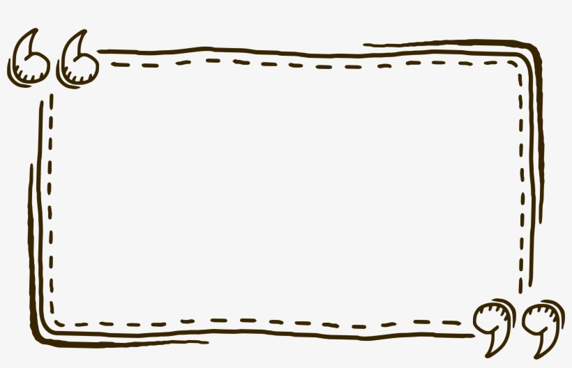 Quotation Mime Icon - 文字 邊框, transparent png download