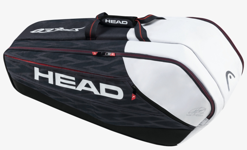 Djokovic 9r Supercombi Tennis Bag - Head Djokovic 9r Supercombi Sports Bag, transparent png download
