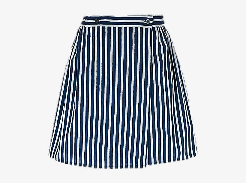 Aesthetic Png Polyvore Skirt Stripes Clothes - Clothing, transparent png download